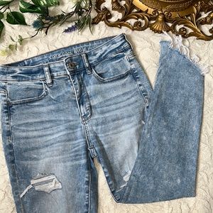 American Eagle Hi Rise Jegging Crop